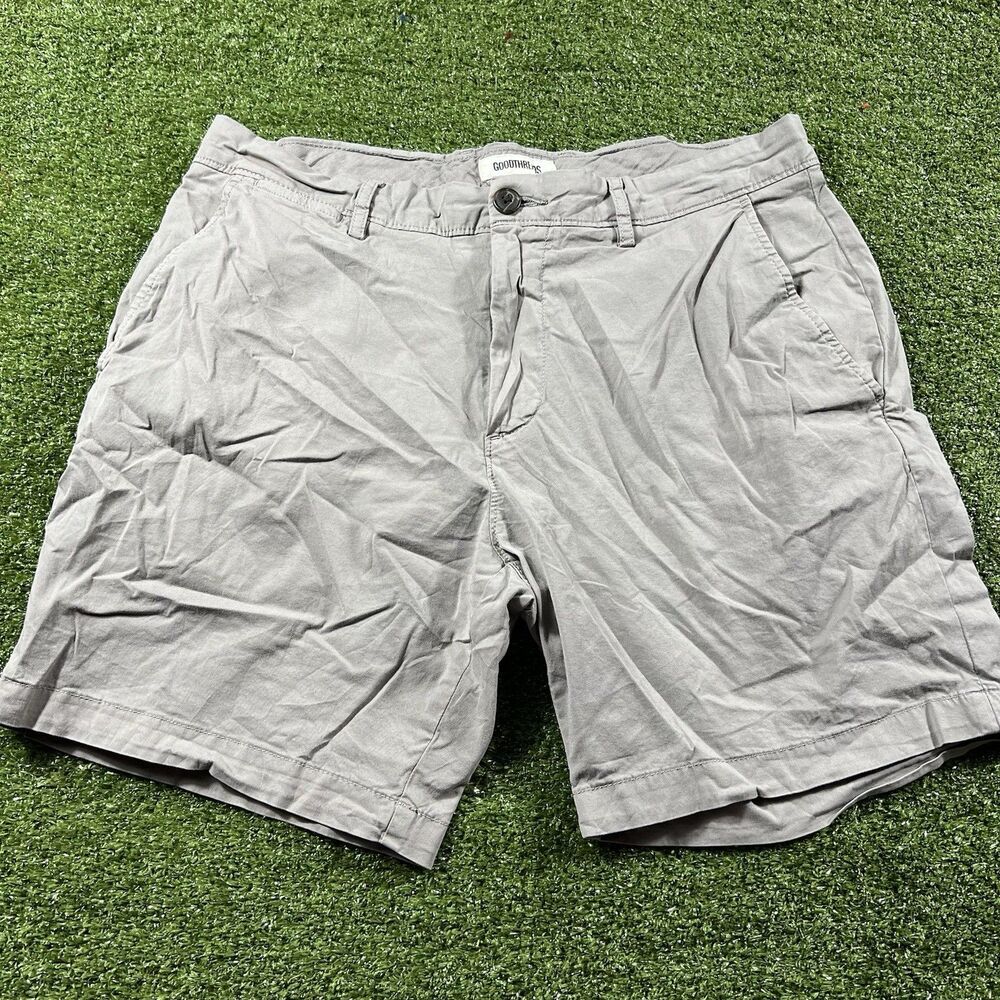 Goodthreads Men's Gray Chino Shorts Size 33W